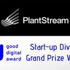 PlantStream Wins the Digital Agency’s “Good Digital Award” in the Start-Up Division