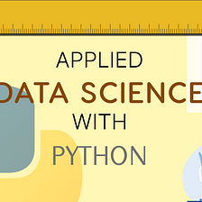 pytyhApplied Data Science with Python and Pandas