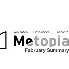Metopia Monthly Update — February 2023
