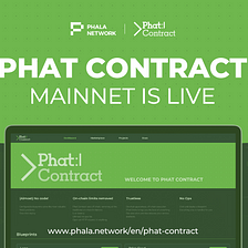 Phat Contract: Smart Contracts. Now Smarter.