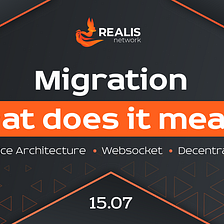 Migration and what it means for the company and users