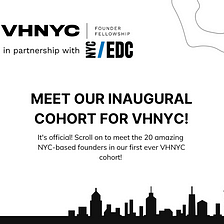 Meet the Inaugural VHNYC Cohort