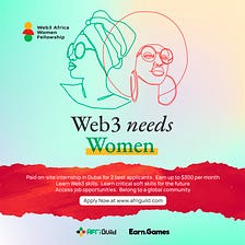 Web3 needs Women