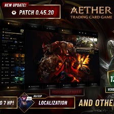 Update 0.45.2 just went live in Aether: Trading Card Game. What’s new?
