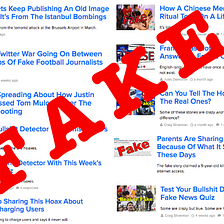 Publishers, Platforms & Readers — Tackling Fake News Together.