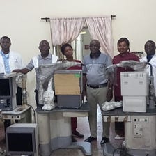 Donated Optical Equipment and Instruments to Nigeria!