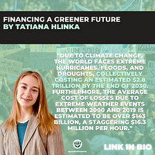 Financing A Green Future