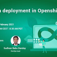 Application Deployment in Openshift — Webinar | WalkingTree Technologies