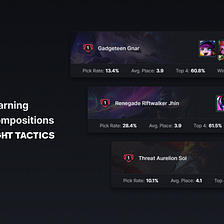 How Blitz.GG uses Machine Learning to analyze TFT Compositions