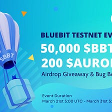 BlueBit Testnet Launch and Rewards Giveaway!