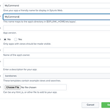 Create a Custom App in Splunk Enterprise — Custom Commands in Python