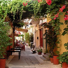 Side Street, Isle of Crete, Greece