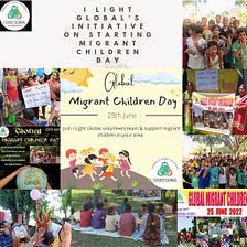 I Light Global's Initiative on starting Migrant Children Day