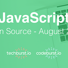 Top 5 New JavaScript Open Source Projects this month — August 2018