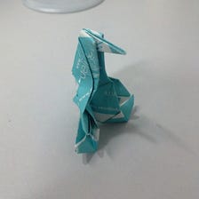 An Accidental Origami Penguin