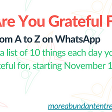 Unlock the Master of Gratitude Within You: Join Our Thankful Novem-Notes Challenge! 🍁