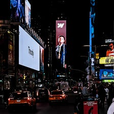 I somehow ended up in New York Times Square’s tallest billboard
