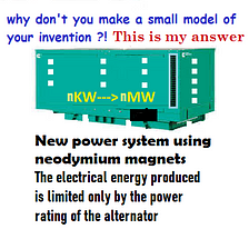 why don’t you make a small model of your invention? This is my answer!