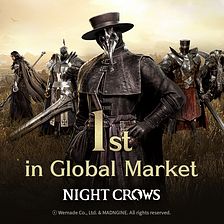 Wemade’s Night Crows Achieves Record-Breaking $10 Million In Global Sales Within Three Days Of…