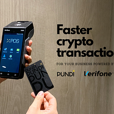 Pundi X произвели успешную интеграцию с Verifone X990 для открытия доступа к крипто платежам в…