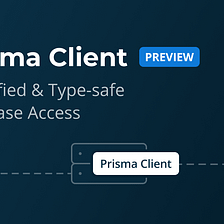 Prisma Client 101