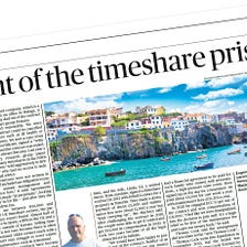 The Sunday Times reports on European Consumer Claims campaign against rogue timeshare firms