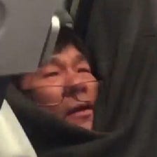 Sometimes it’s necessary to drag an old Asian man from an airplane