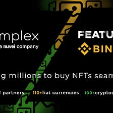 Simplex enables millions to purchase NFTs on Binance’s one-stop NFT platform
