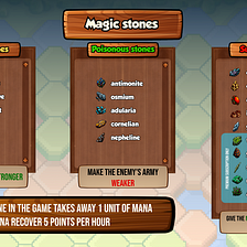 Heroes Battle Arena — stones are one of the keys to Victory