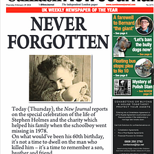 Remembering the victim, not the killer: Weekly’s special front marks tragic events of 1978