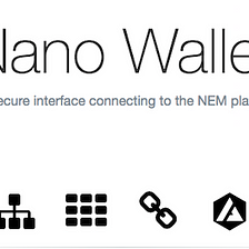 How To Get A NEM Address Via Nano Wallet?