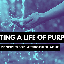 Crafting a Life of Purpose: 40 Guiding Principles for Lasting Fulfillment