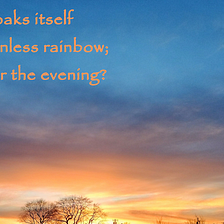 Haiku for a Winter’s Eve