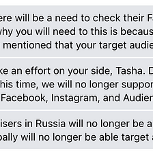 Как обойти санкции Facebook в отношении российских рекламщиков