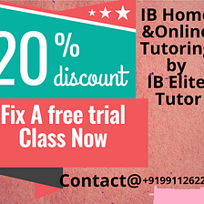 IB Elite Tutor