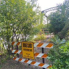 Old bridge at Ramsey closed for safety