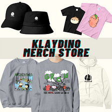 KlayDino Merch Store Open!!