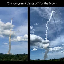 Yesterday I experienced the launch of India’s Chandrayaan 3 Moon lander in person!
