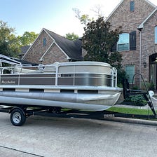 Pontoon Boat Project Update — Gasoline Engine Out, Electric Motor In