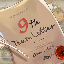 9th Team Letter from LUCA