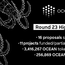 OceanDAO Round 23 Results & Grants Wrapup