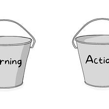 The Two Buckets of Non-Fiction Books