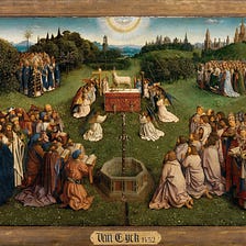 Great Paintings: Adoration of the Mystic Lamb by Hubert van Eyck and Jan van Eyck (Interpretation…