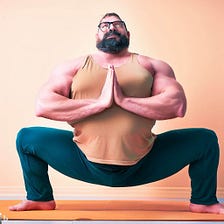 I’m That Huge Guy in Yoga Class