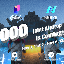 A $3000 Joint Airdrop Event is Coming!