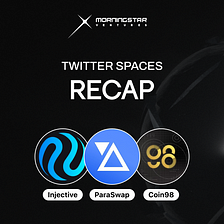 TWITTER SPACES RECAP — Transitioning the World to DeFi