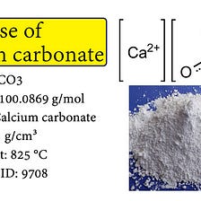 Daily use of Calcium Carbonate