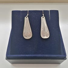Lovely Things: The Teaspoon Upcycled Earrings