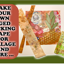 Make Aged Vintage Packaging Tape