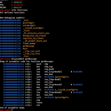 bypassing non executable stack by abusing C functions to leak addresses from GOT